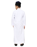Amaira Wear — boys white cotton jubba kurta