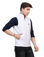 Men’s reversible quilted sleeveless jacket with dual-sided design and zipper closure – versatile winter wear by Amaira Wear