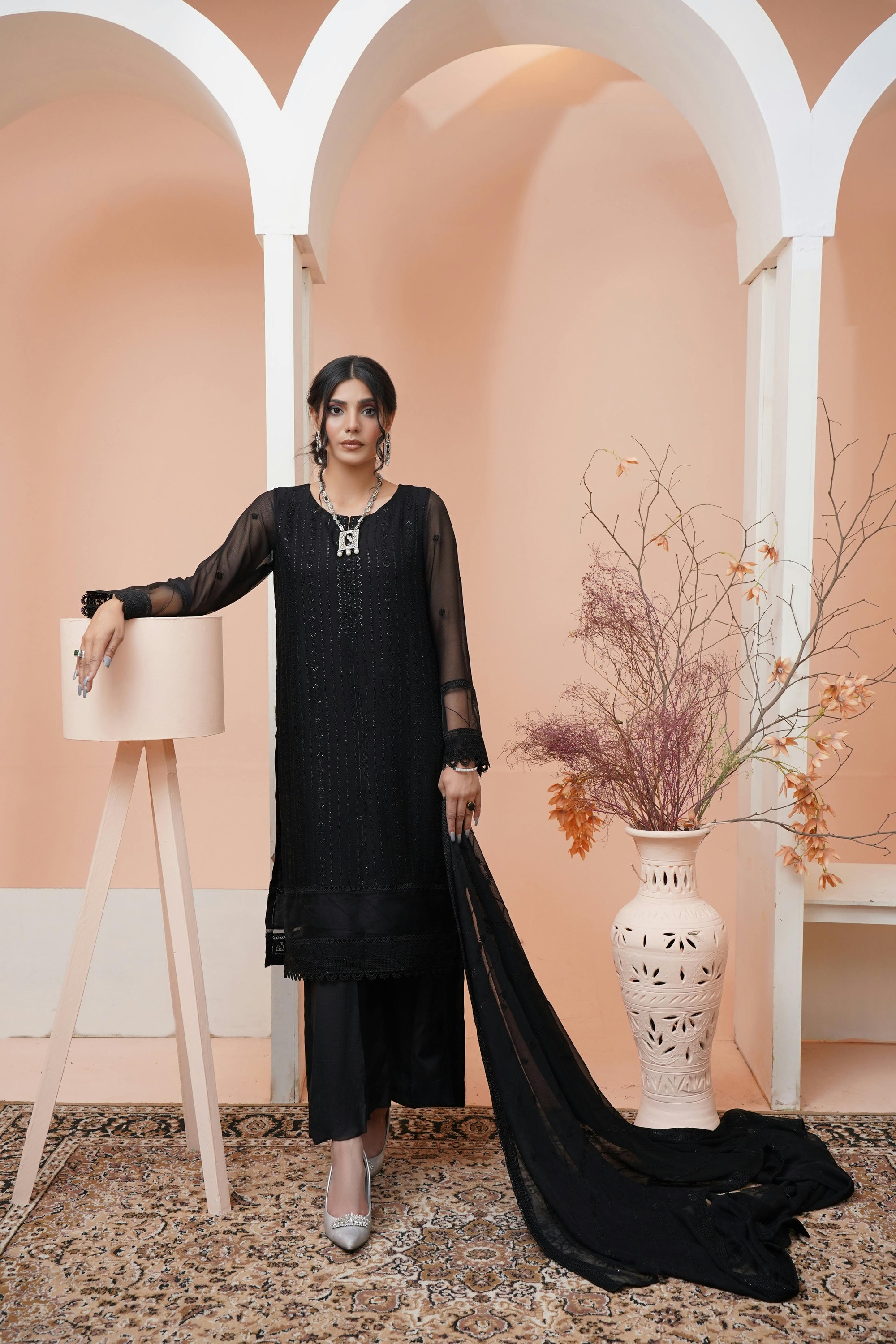 Brown A-Line Kurti